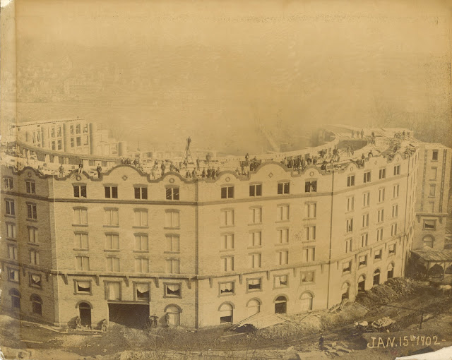 Construction at West Baden 1902