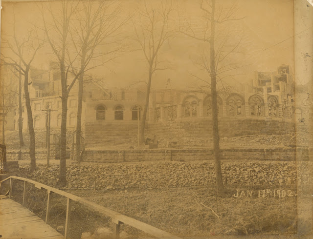 Construction at West Baden 1902