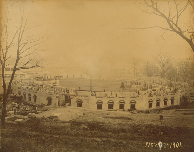 Construction at West Baden 1901