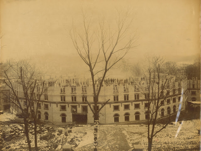 Construction at West Baden 1901