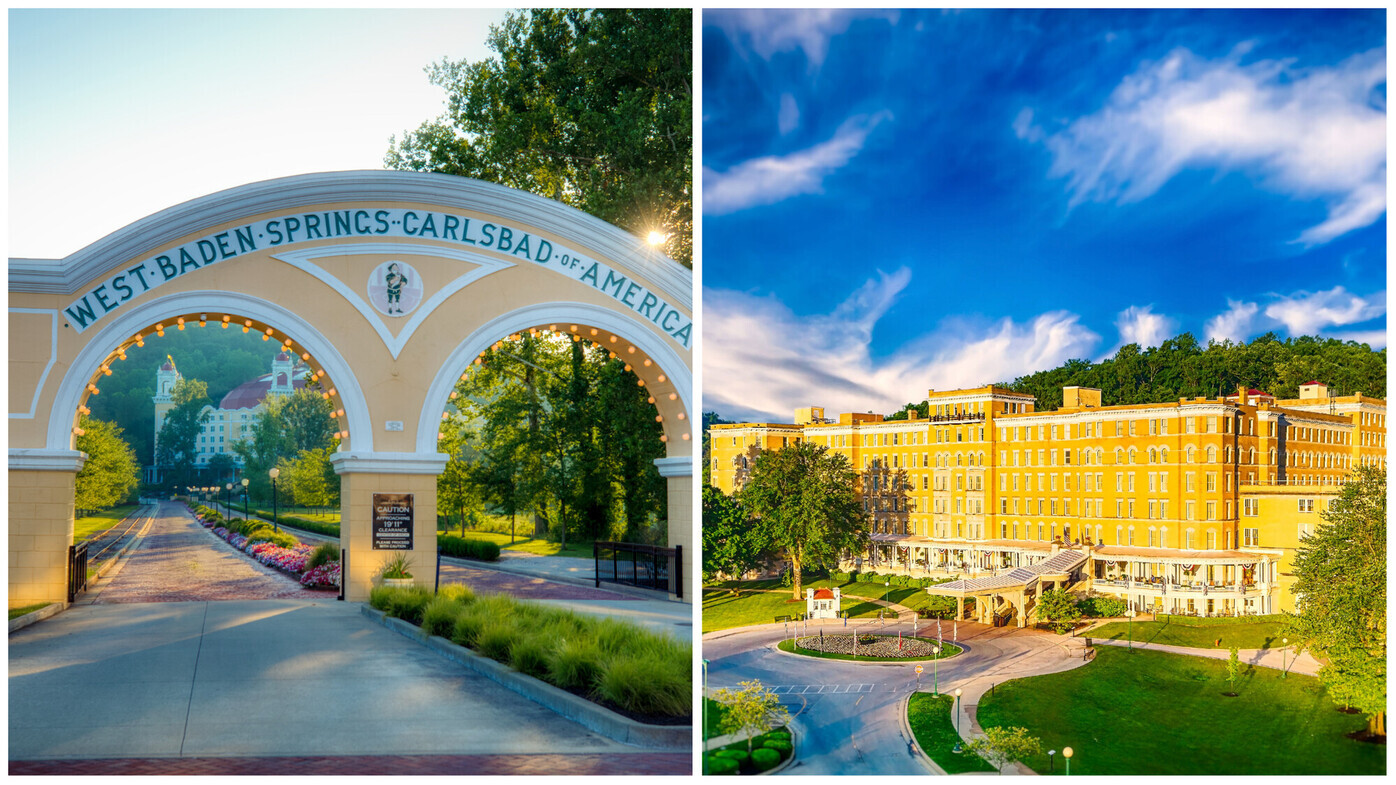 West Baden Springs Entrance