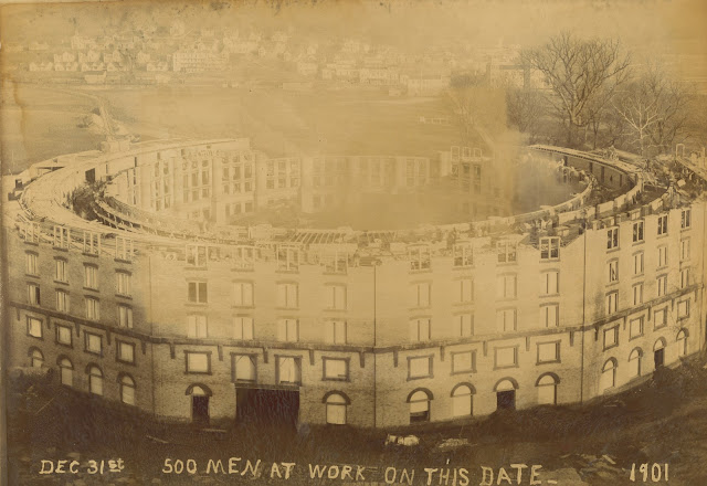 Construction at West Baden 1901