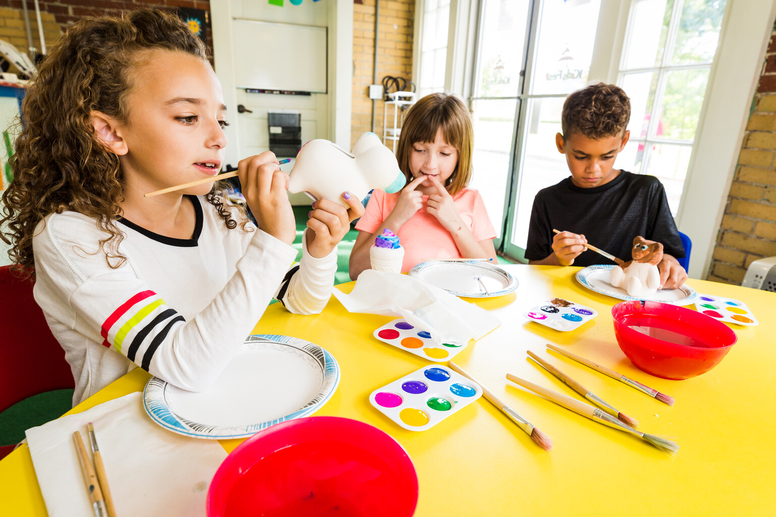 Kids painting