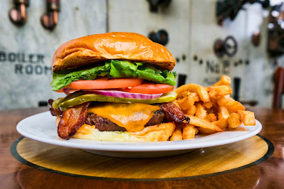 Burger and Fries