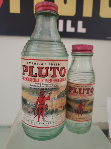 bottled pluto water