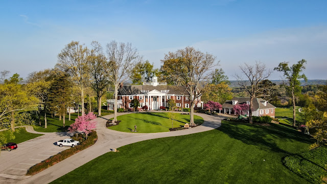 The former Taggart family mansion is now the Mansion at The Pete Dye Course.