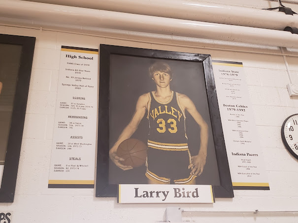 Larry bird hs records