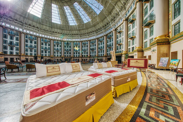 Bowles Mattresses in West Baden Springs Hotel