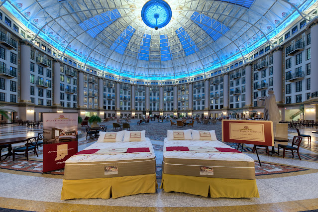 Bowles Mattresses in West Baden Springs Hotel