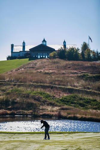 Ariel shot of French Lick golf course