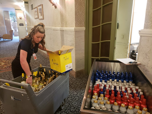 Drink Service at West Baden