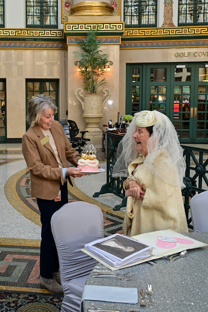 Lou Ellen at her wedding