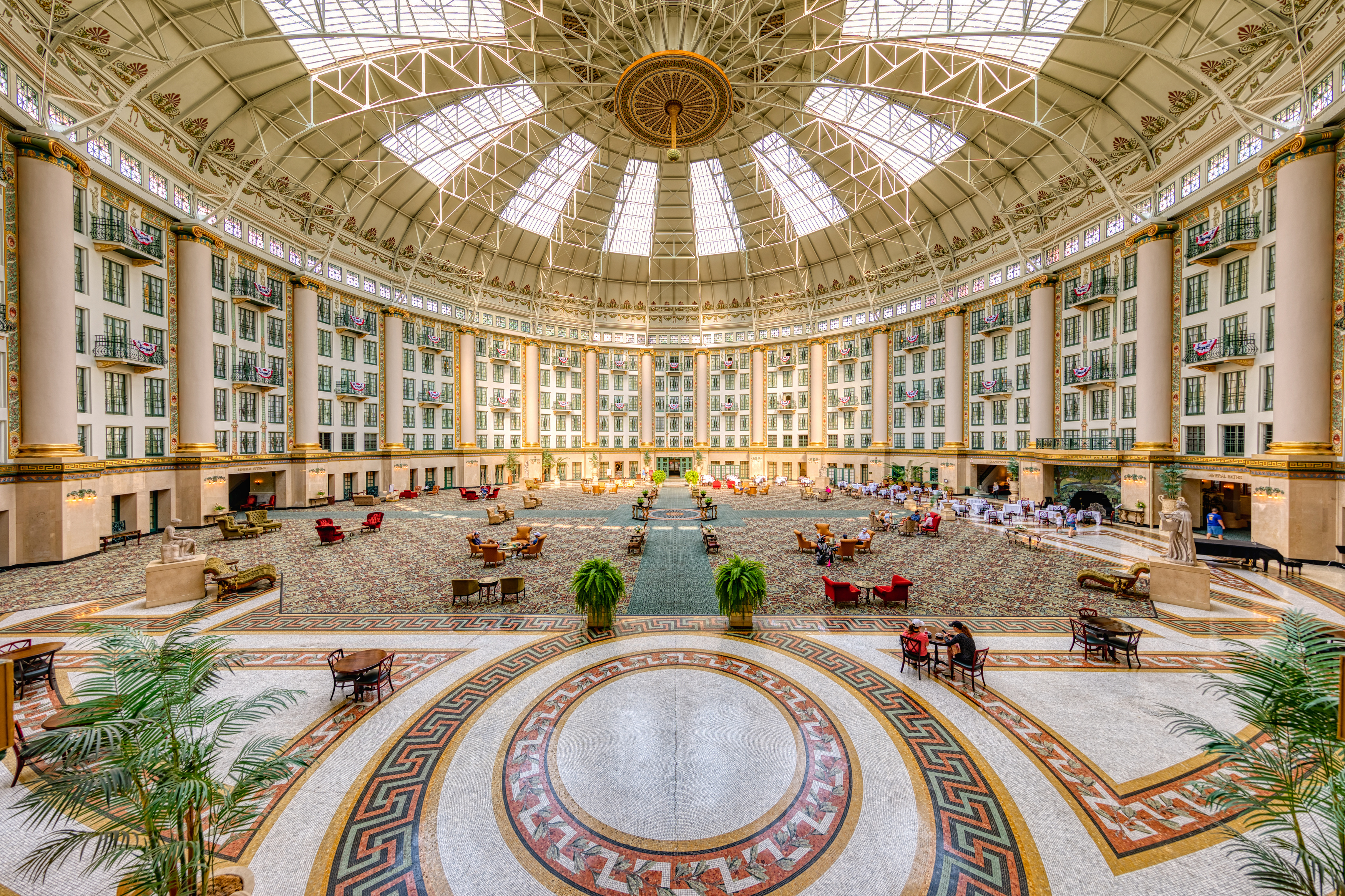 Historic West Baden Springs Hotel Atrium