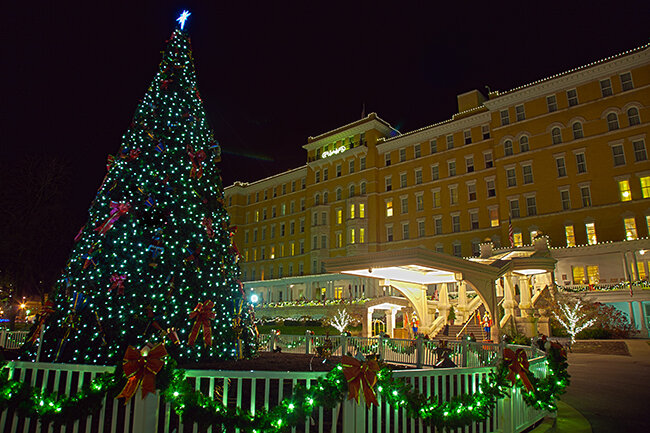 FRENCH LICK SPRINGS HOTEL TREE LIGHTING