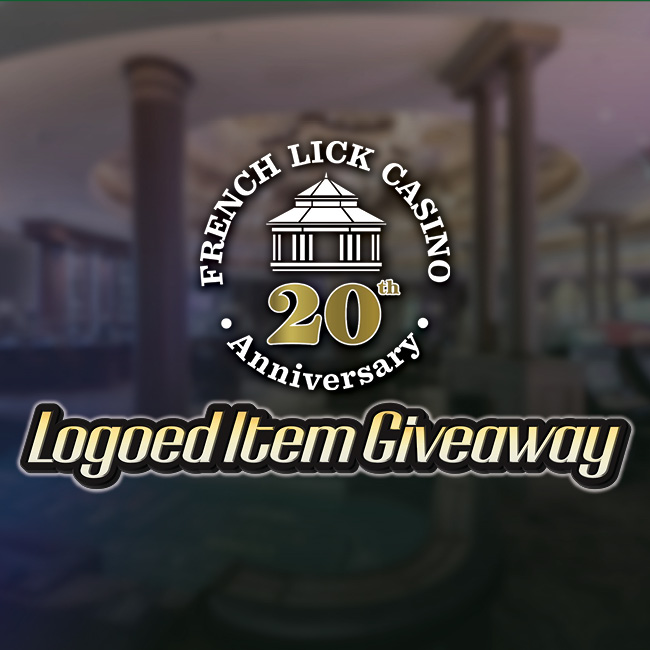 20th Anniversary Logoed Item Giveaway