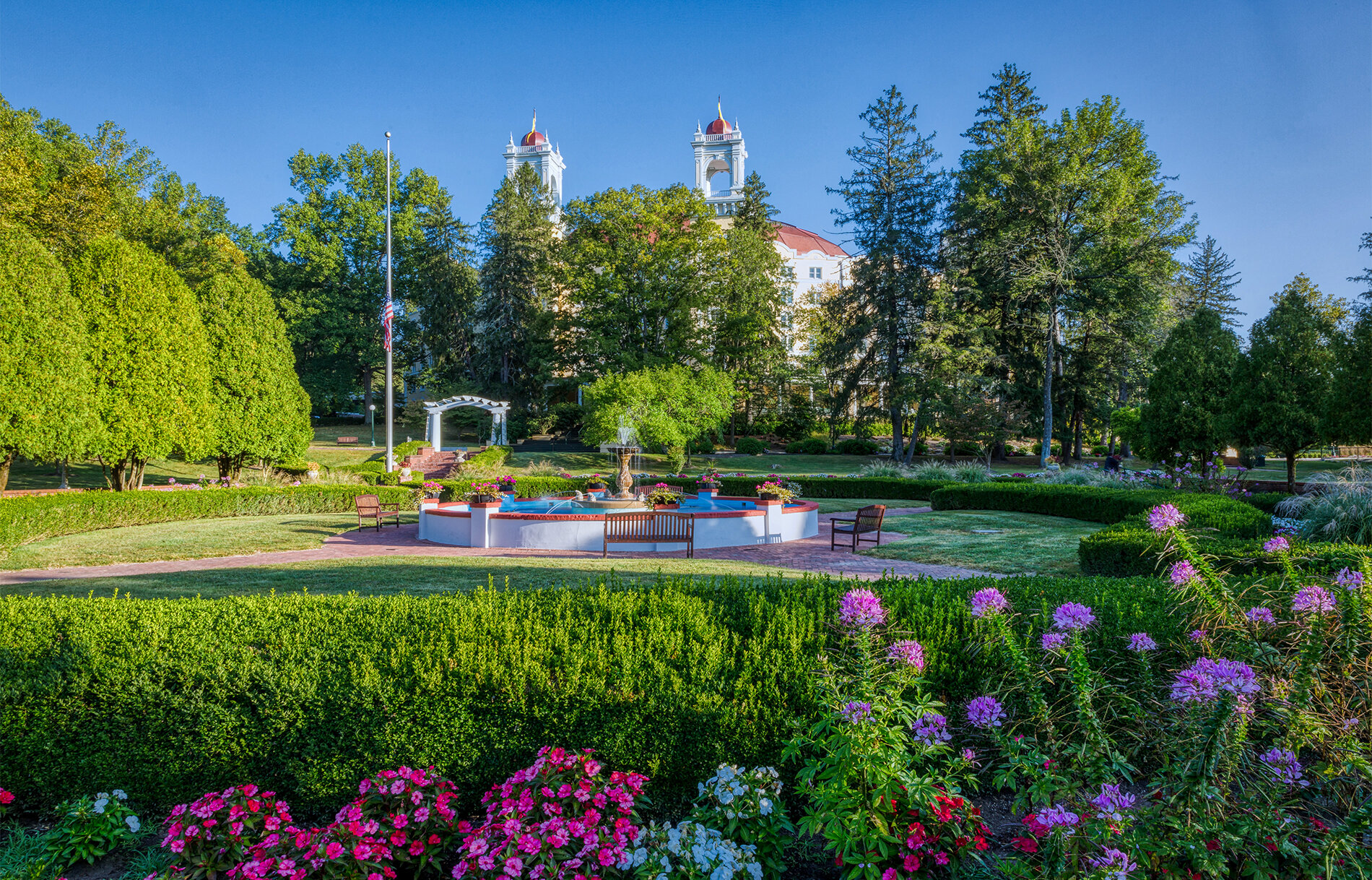 West Baden Springs Hotel Garden