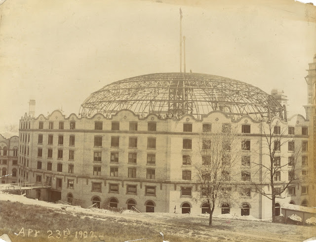 Construction at West Baden 1902
