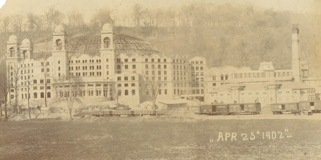 Construction at West Baden 1902