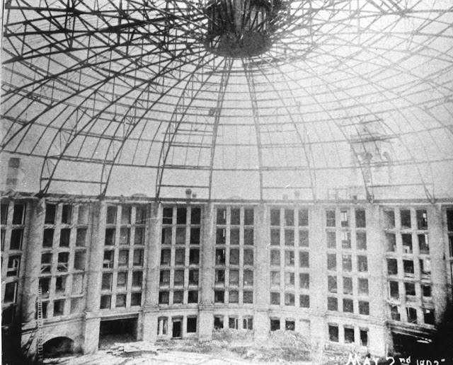 Construction at West Baden 1902