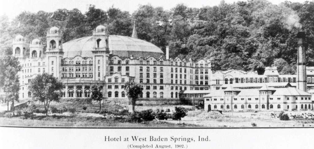 West Baden Springs Hotel, shortly before its opening in 1902