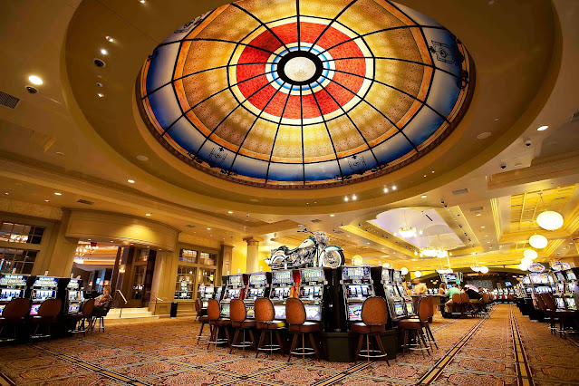 interior dome of french lick casino