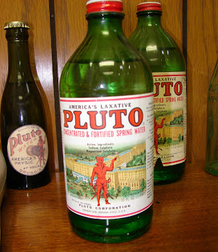 Bottled Pluto Spring water