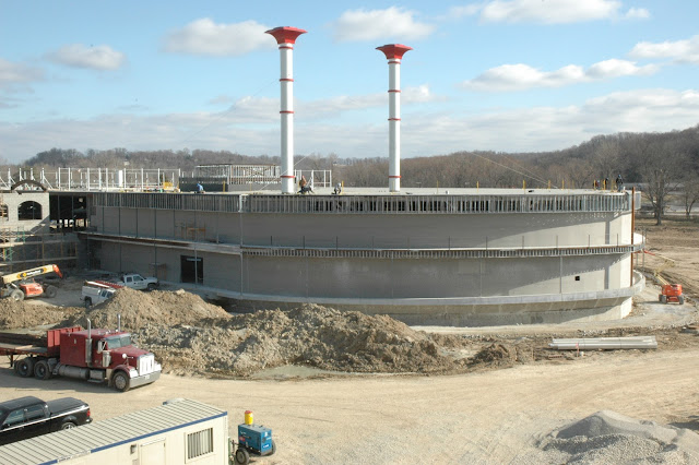 Construction of French Lick Casino Boat