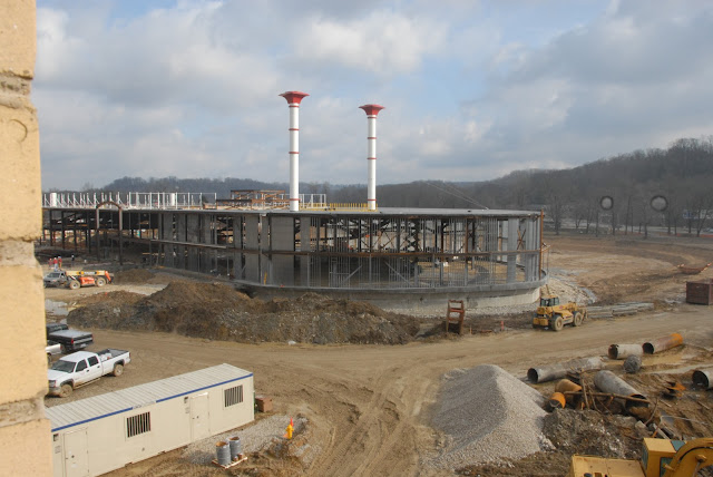 French Lick Casino Boat under construction