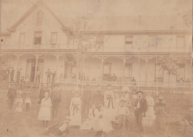 early photo of French Lick Springs Hotel