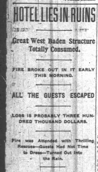 West Baden Fire news headline