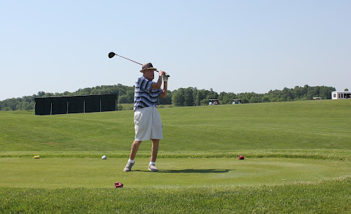 Al Kern Driving on tee box