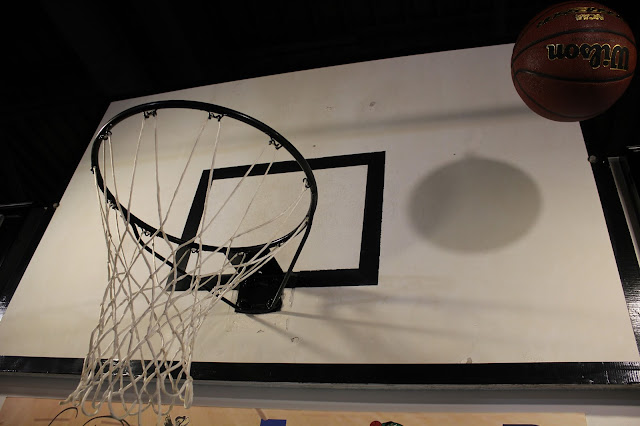basketball and hoop