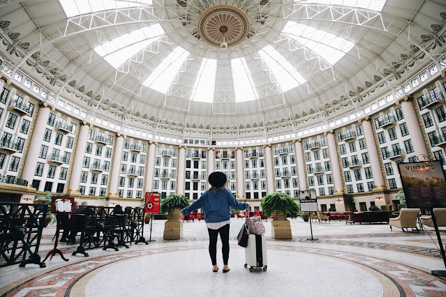 Inside West Baden Springs dome