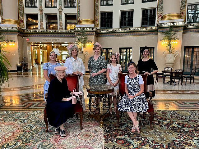 Dressy Afternoon Tea at West Baden Springs Hotel