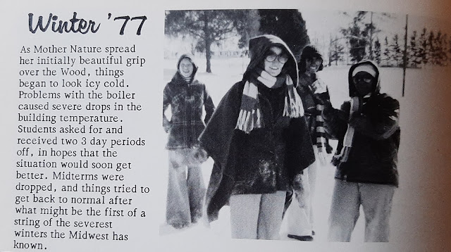 Chilly memories from the Northwood yearbook.