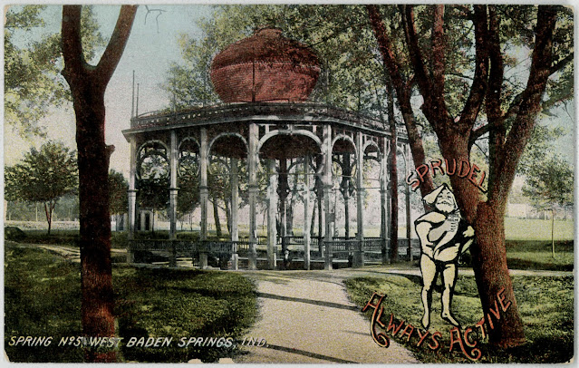 neptune spring postcard