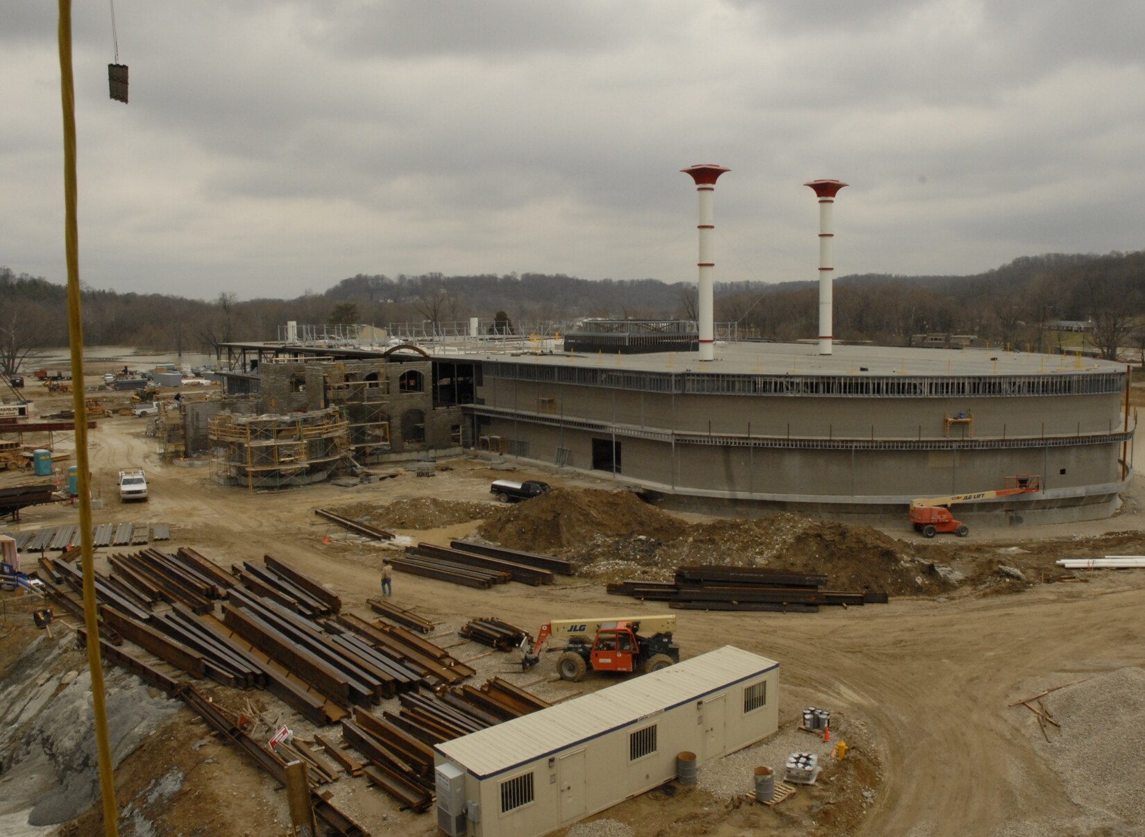 Construction of French Lick Casino