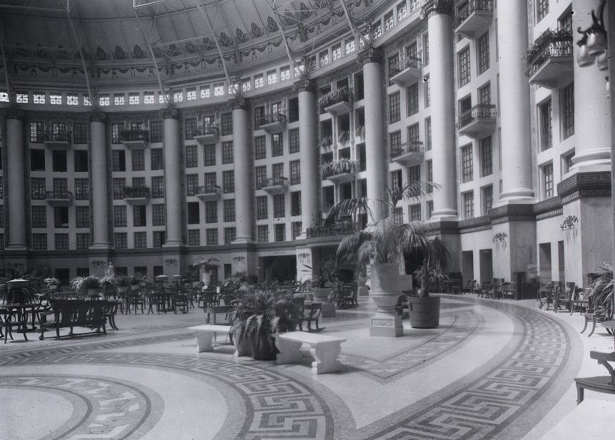 Tile Floor at West Baden Springs Hotel Atrium