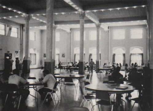 The dining room, which is now Sinclair's Restaurant.
