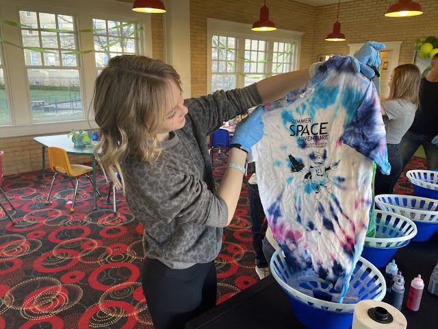 tye dying shirt